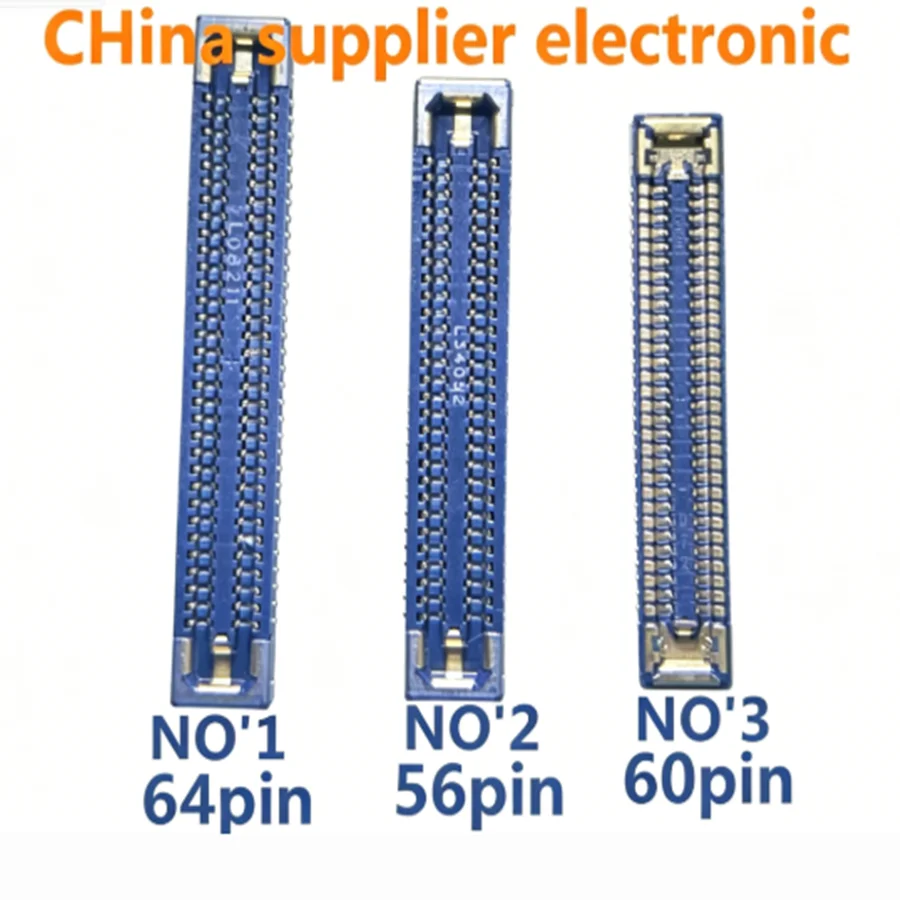 For Samsung Galaxy S21 S21+21U Repair Connector 56pin 60pin 64pin 78Pin LCD FPC Plug Main Board Camera PCB  Signal Antenna Flex