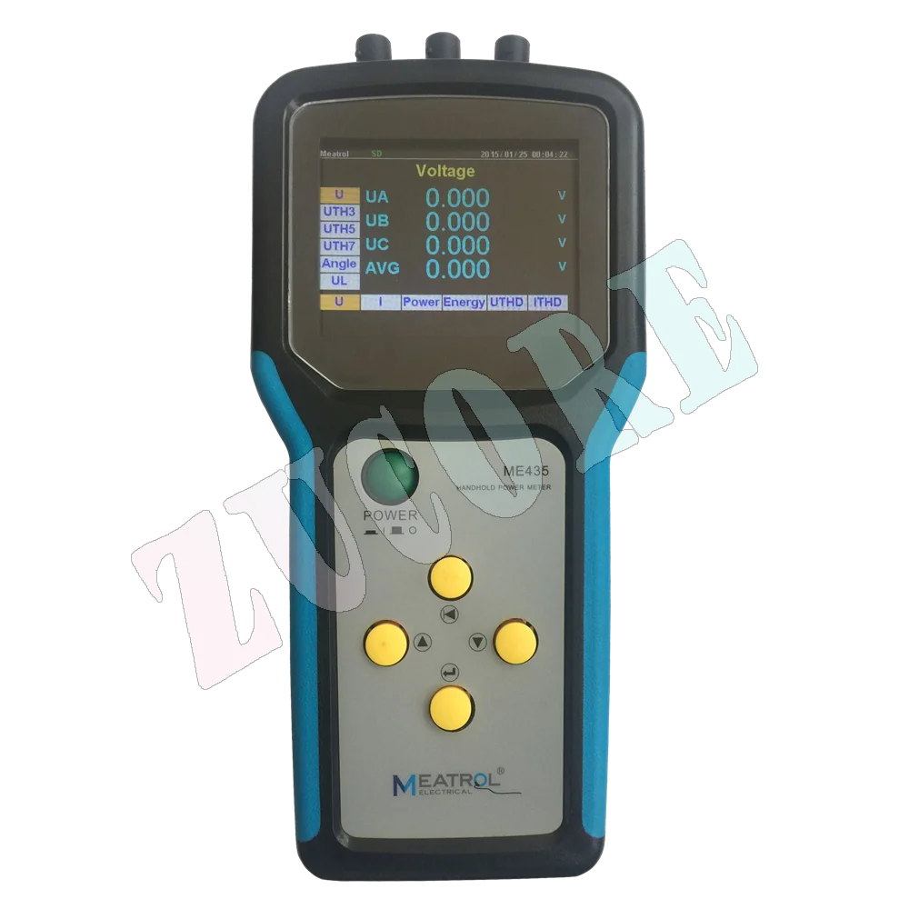 [مبيعات أبحاث المنتجات المباشرة] محلل طاقة/مقياس الملف المحمول ثلاثي الطور ME435، ملف روش