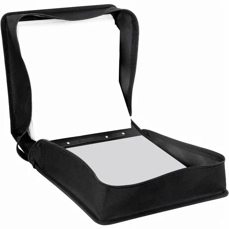 

N93R 400 Capacity CD/DVD Storage Organizer Case Portable Portable High Capacity CD Holder For Home And Travel