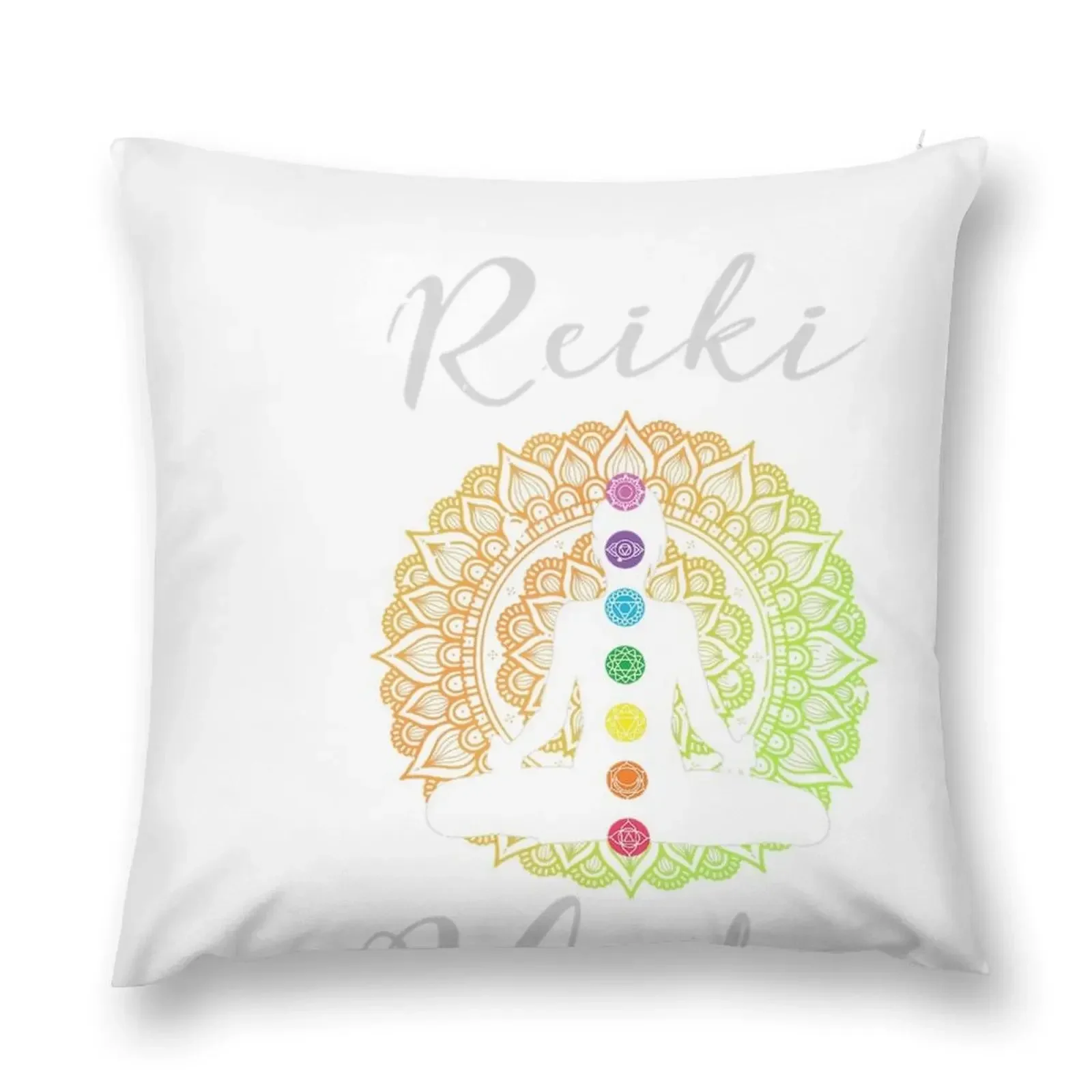 Reiki Master Spiritual Healing Chakra Qi Throw Pillow Cushion Cover Set luxury decor Cushions Cover Sofa Cushions Cover pillow