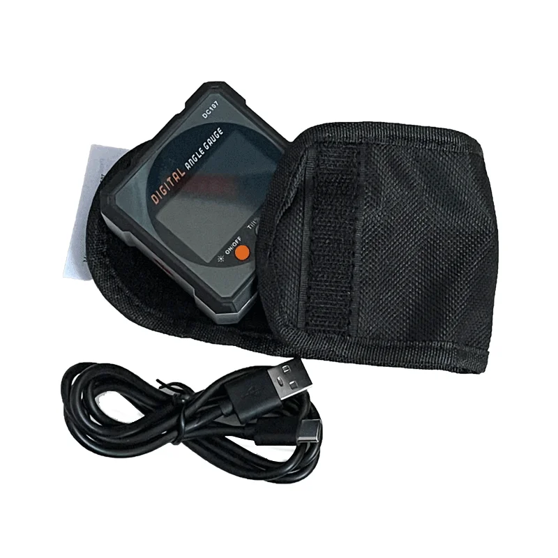Laser Digitale Gradenboog Inclinometer Gradenboog Laser Usb Inclinometer Level Hoekzoeker Goniometer Magneet Tilt Meetinstrument