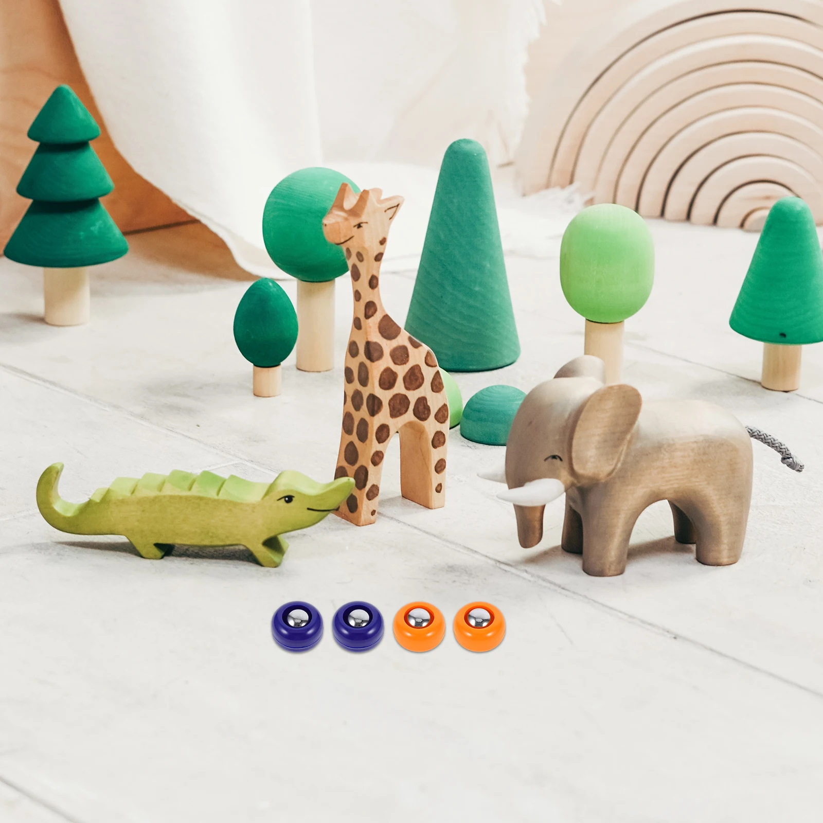 

20 Pcs Pool Ball Mini Shuffleboard Table Top Game Bowling Pins Desktop Curling Sport Replacement Pucks Games Accessories Durable