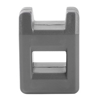 2X Screwdriver Magnetizer Degaussing Demagnetizer Magnetic Practical Pick Up Tool Color:Gray