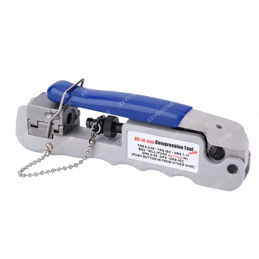 

Инструмент для обжима проводов, плоскогубцы, стальные многофункциональные клеммы формата А3, универсальный инструмент для сжатия, щипцы для проводов для разъема F/BNC