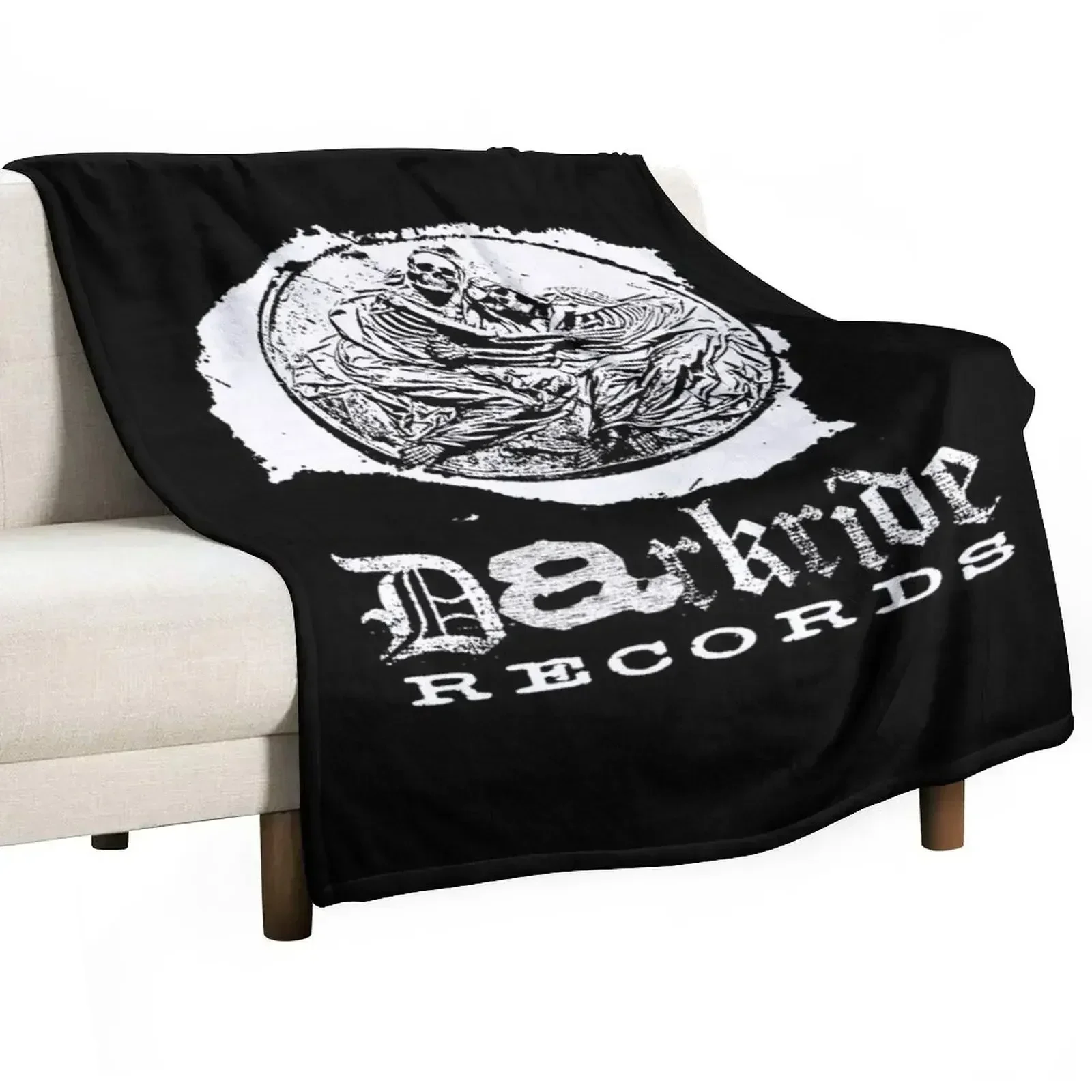 

Darkride Records Throw Blanket Luxury Retros Blankets