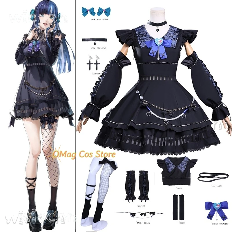 

Halloween Costume Woman Ichigo Cos Shikano Berry Megami Cosplay Dress Game 2025 Adult disfraz adulto Anime Clothing