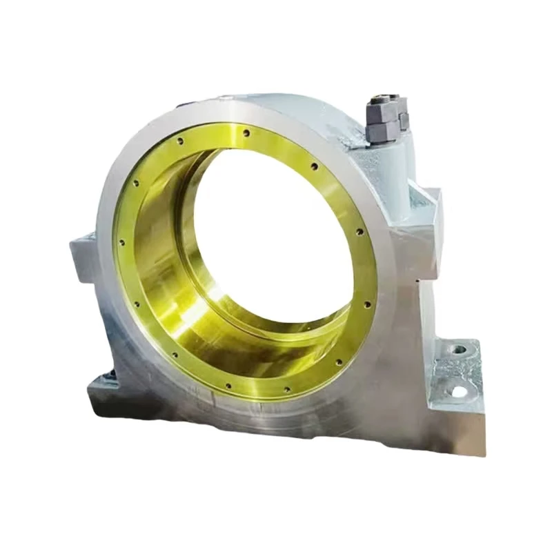 Brass CNC Machining Open Shaft Sleeves Mechanical Transmission System Wear Bushings