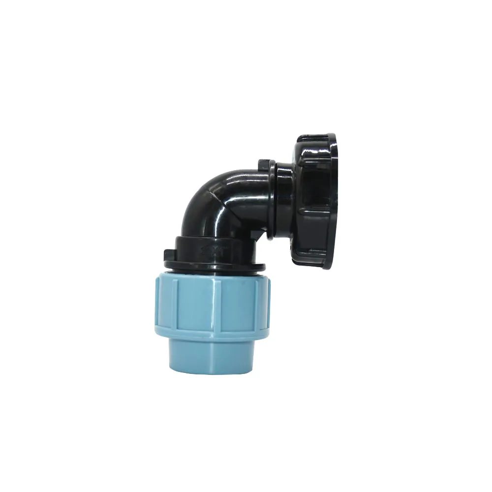 S60 to 20/25/32mm Pe Tube Connector Elbow Tee Water Splitter DN15 DN20 DN25 Pe Pvc Water Pipe 2-Way Joint