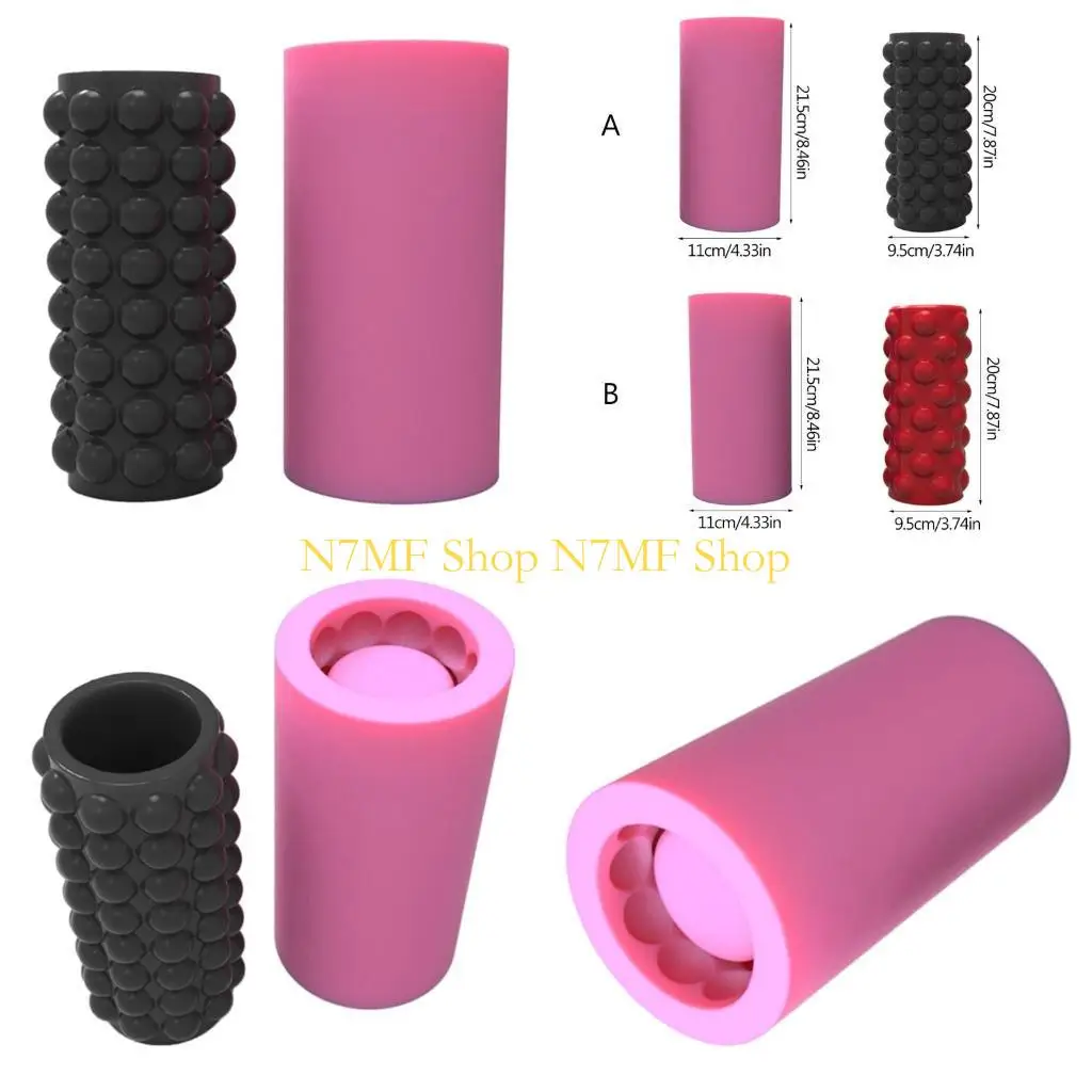 

N7MF Makeup Pen Holder Resin Mold Flower Vase Ornament Epoxy Mold Home Decorations