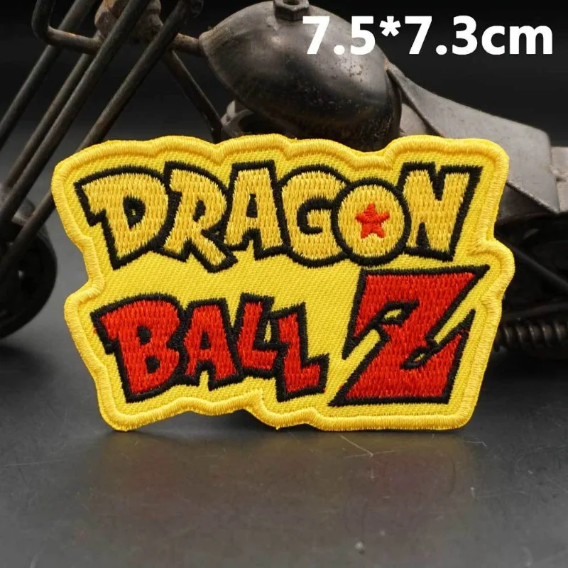 Anime Dragon Ball Cartoon Logo Embroidery Cloth Patch Fashion Backpack Decoration Clothing Patch Patch Children\'s Badge Velcro