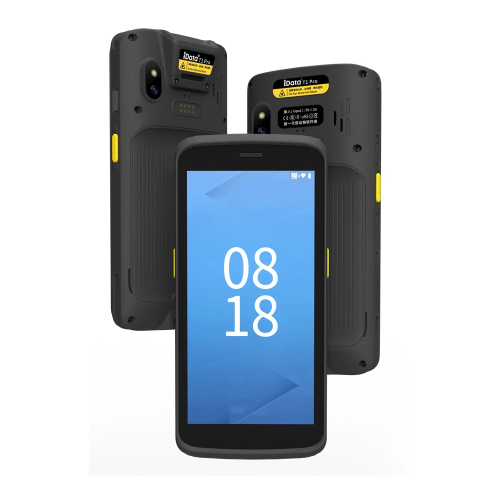 iData T1 Pro Large Screen PDA Android 14 4G+64G Smart Terminal With 1D/2D Scanner Supports Play Store, J&T
