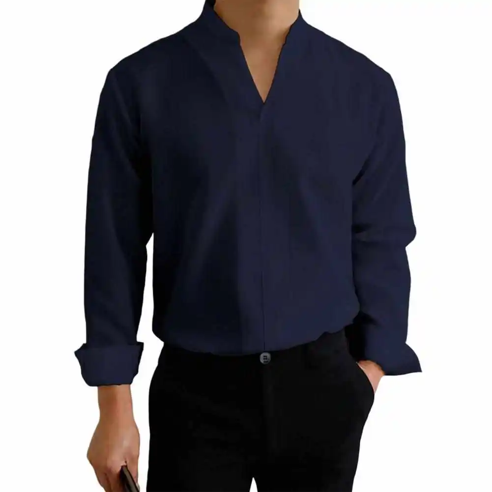 

Pure Color Stand Collar Long Sve irt Youth Faion Ice Sensation Cotton 00% Sun Protection Treaent Autumn Season