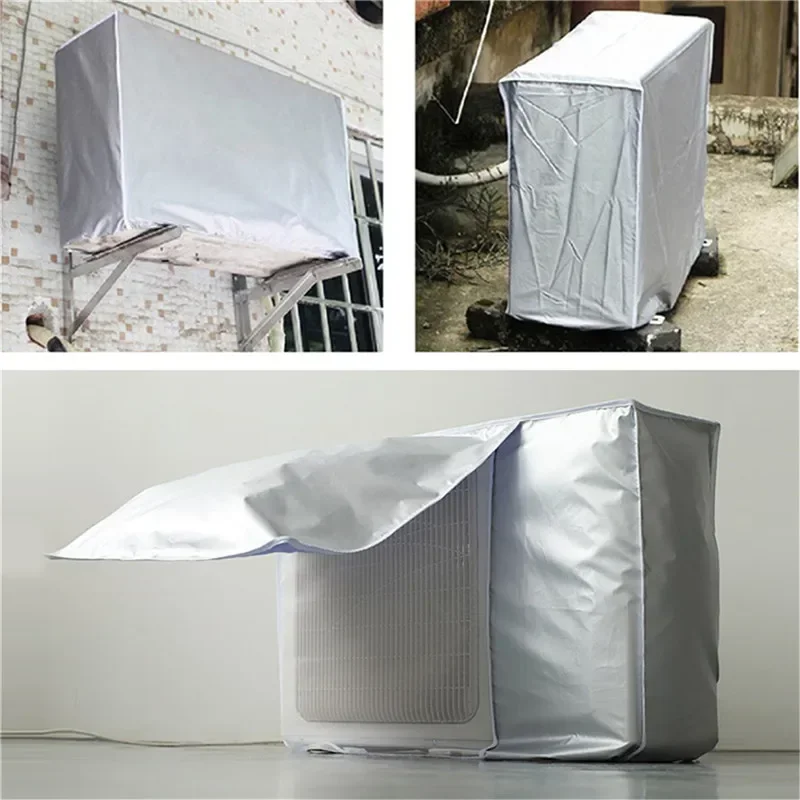 Outdoor Air Conditioning Cover Waterproof Sun Protection Protective Case Air Conditioning Main Unit Protective Cover