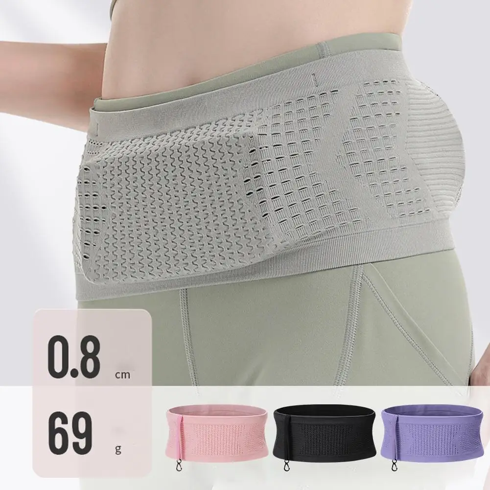 Slim Running Belt Money Belt Fanny Pack For Exercise Fanny Pack Holder For Cell Phone Money And Keys Adjustable Waist Pack