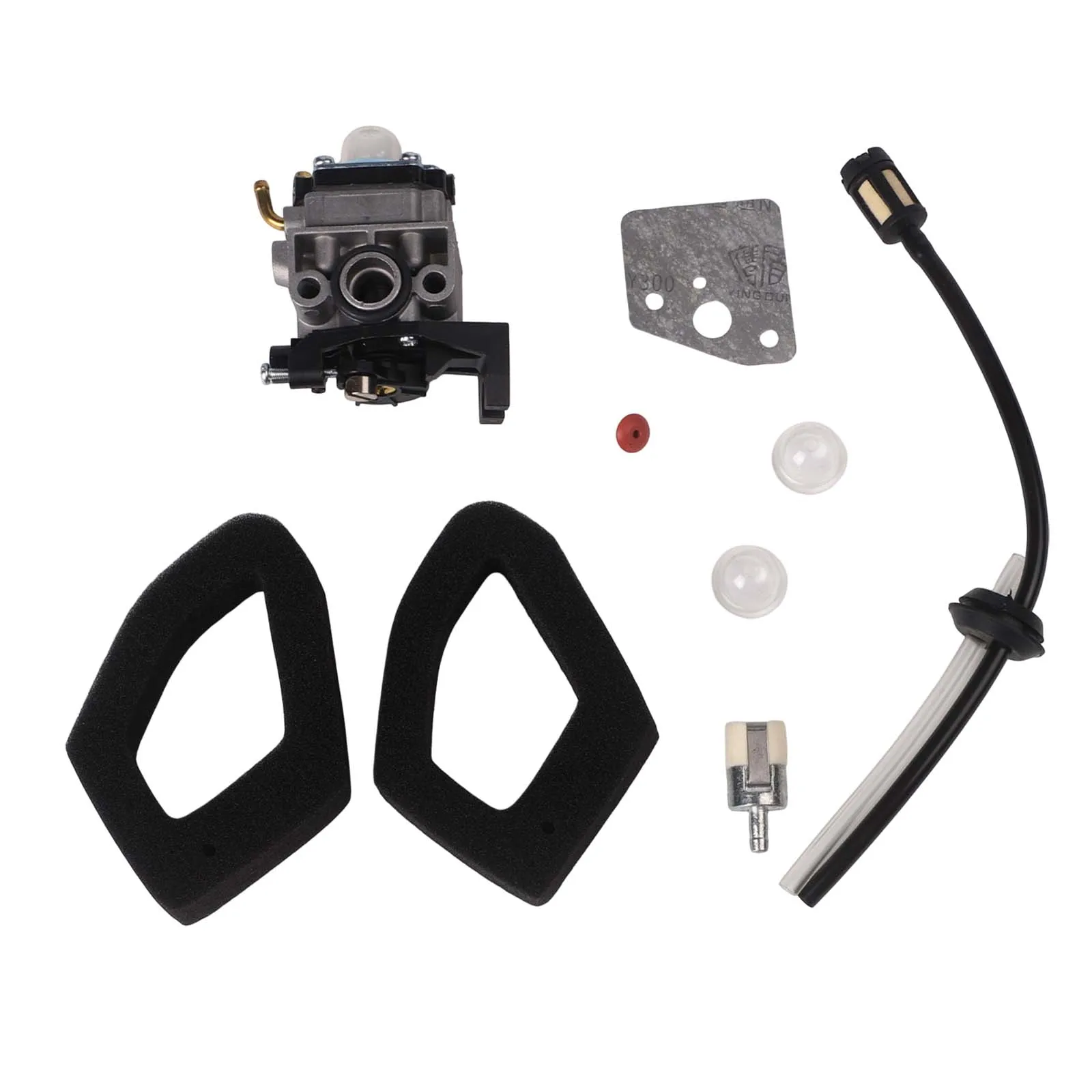 Carburetor Kit With Gaskets Fuel Line Filter For For For Honda GX25 GX35 UMK425 ULT425 UMS425 HHH25 Engine 16100-Z0H-053 Lawn Mo