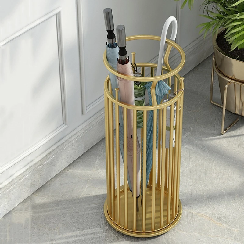 Wrought iron umbrella frame, living room storage rack, shopping mall, hotel entrance umbrella artifact