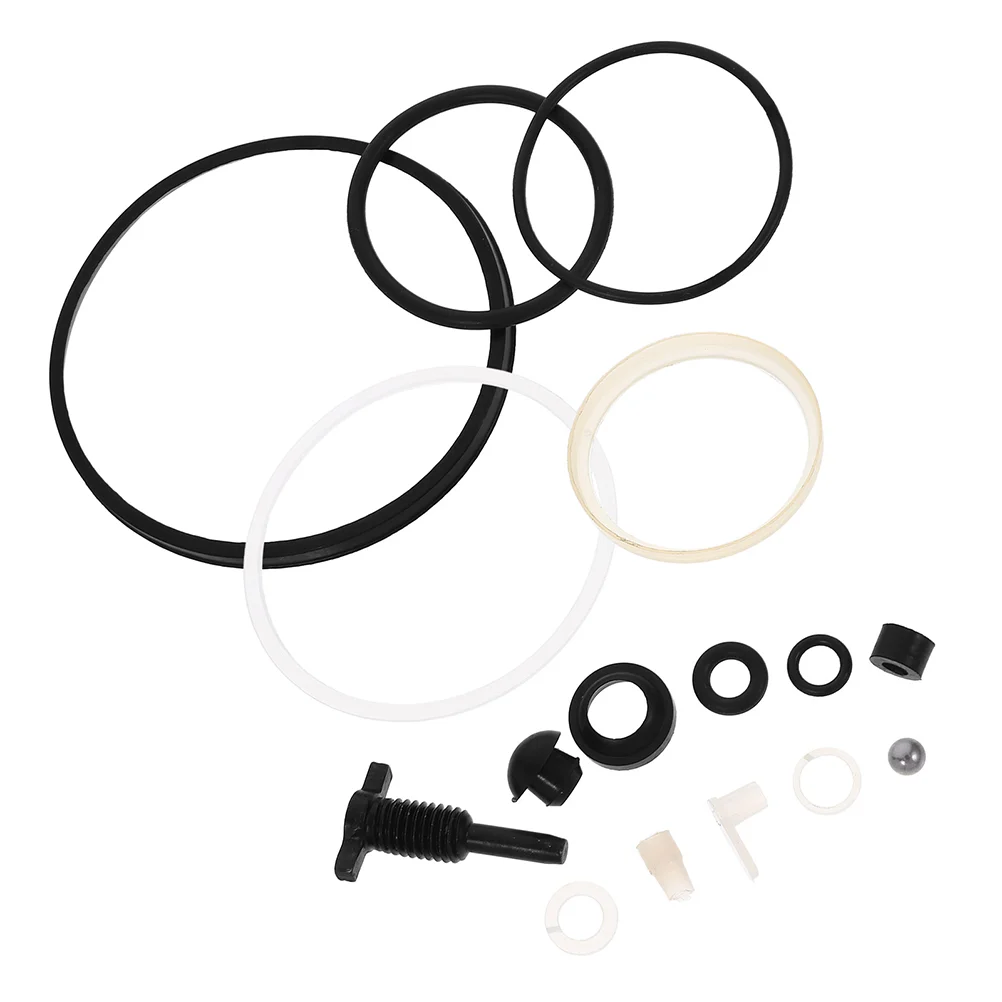 16 Pcs Jack Repair Kit Floor Seal Ring Accessories Pin Lock Replacement Rod for Abs Valve Removal Tool