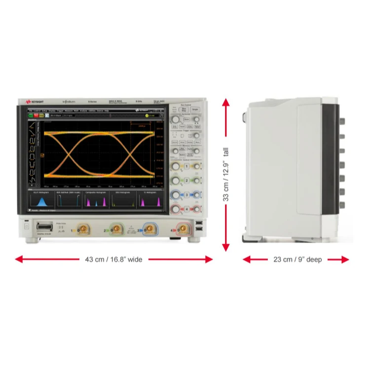 Keysight DSOS404A 4 GHz 4 Analog Channels 10 Bit High-Precision Oscilloscope Lab Equipment