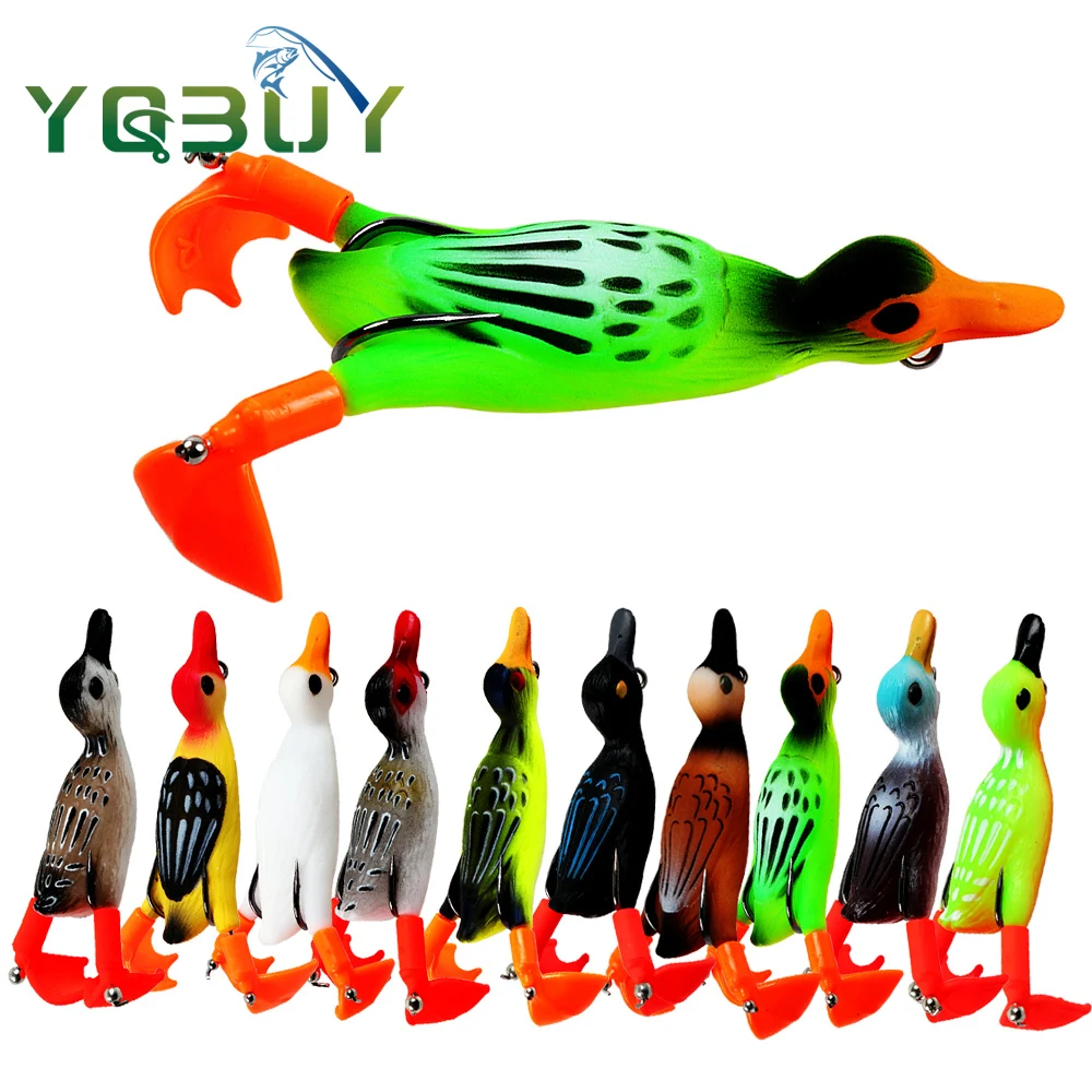 Fishing Lure 10cm/11.5g Rotating Tail Popper Propeller Tractor Sea Fishing Lure Hard Bait Floating Water Pencil Roa