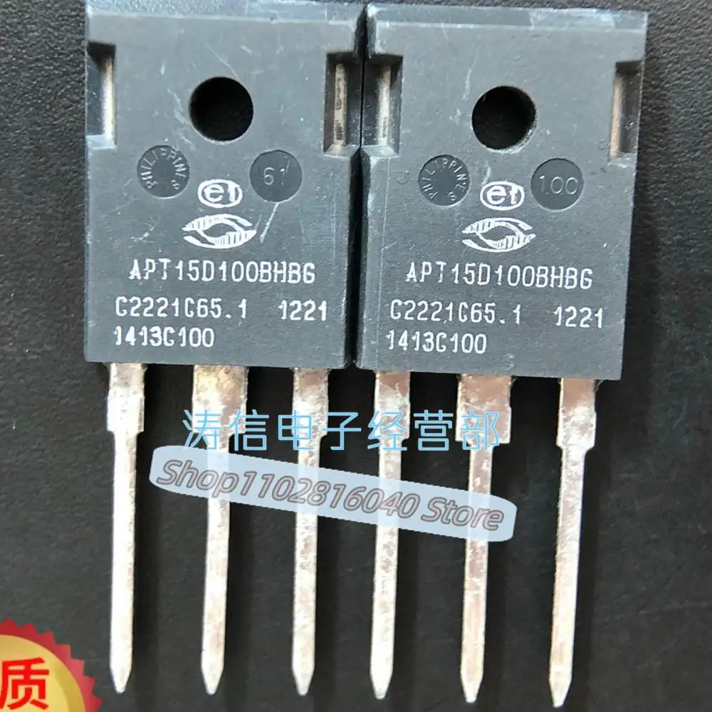 

10 шт./лот APT15D100BHBG TO-247 1000V лучшее качество импортное Оригинальное пятно