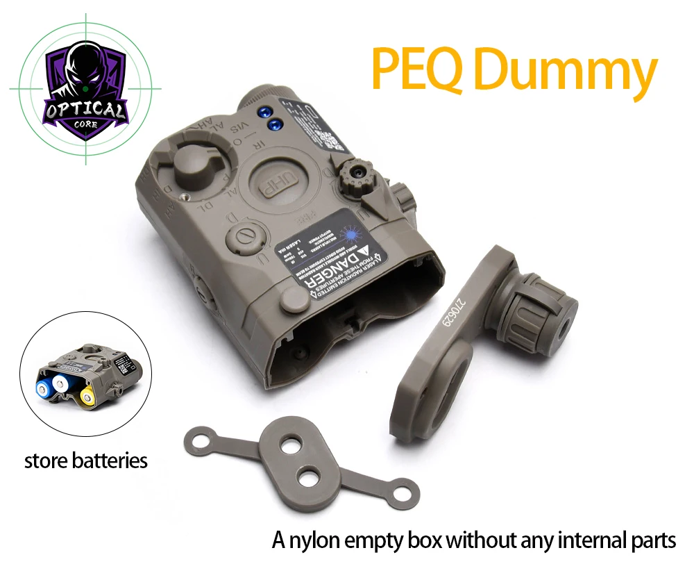 WADSN Nylon Plastic PEQ15 Battery Box PEQ-15 Dummy Non functional Display Product Store Batteries