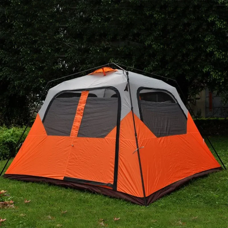 Large Space 6 Person One Room Instant Set-up High Quality Camping Tent Outdoor Tent