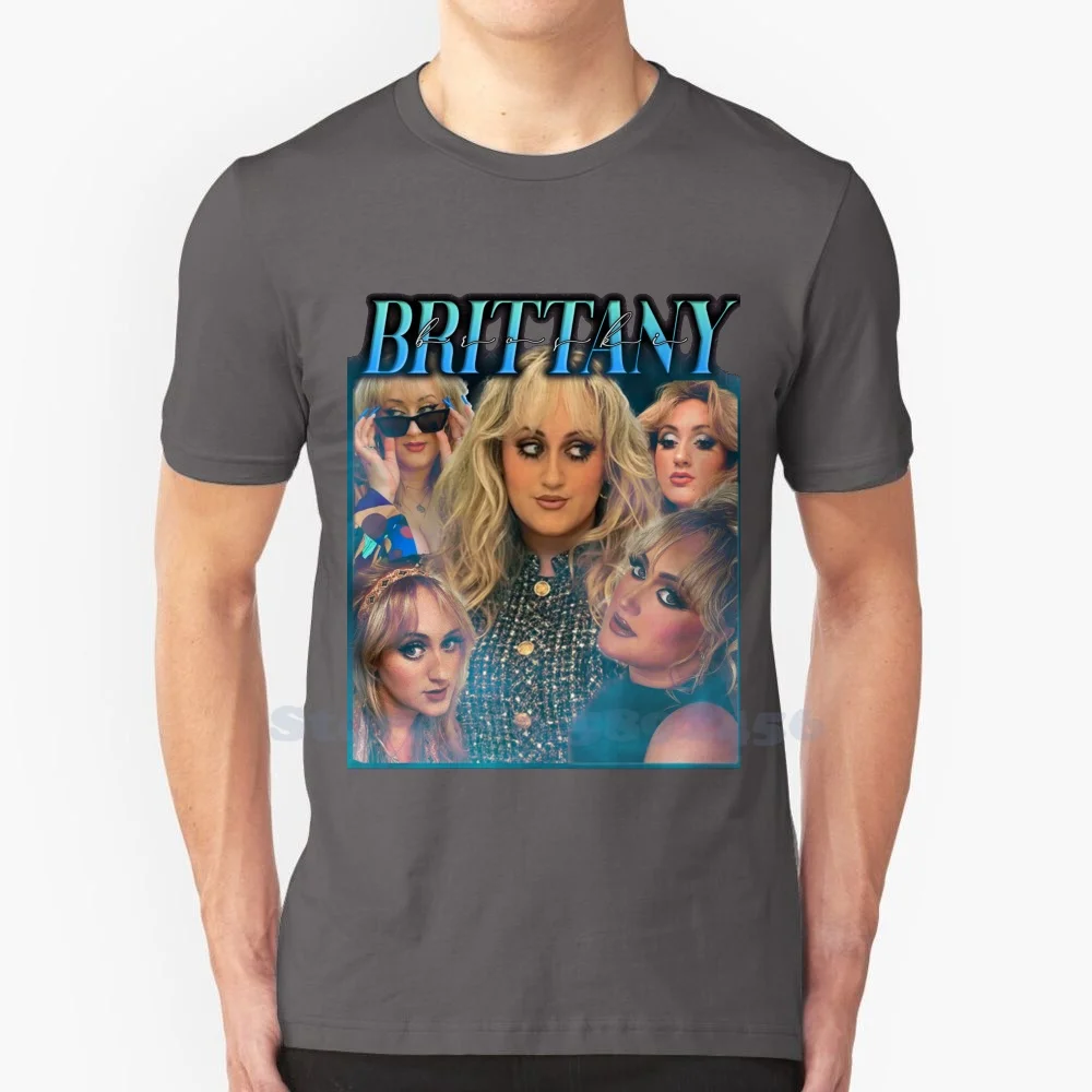 Brittany Broski Etsy Tshirt Style 100% cotton T-Shirt Men And Women