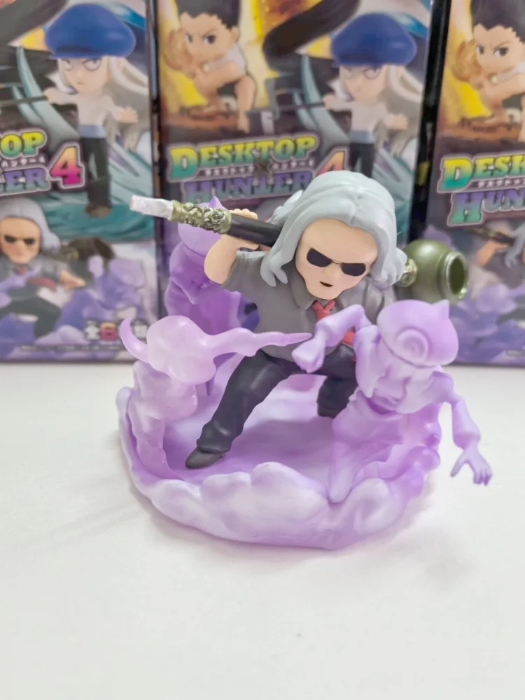 Oryginalny Re-Ment Full-Time Hunter Figurka na Biurko P4hunter Miniaturowy Model Sceny Ręcznie Robiony Blind Box Prezent Urodzinowy dla Dziecka