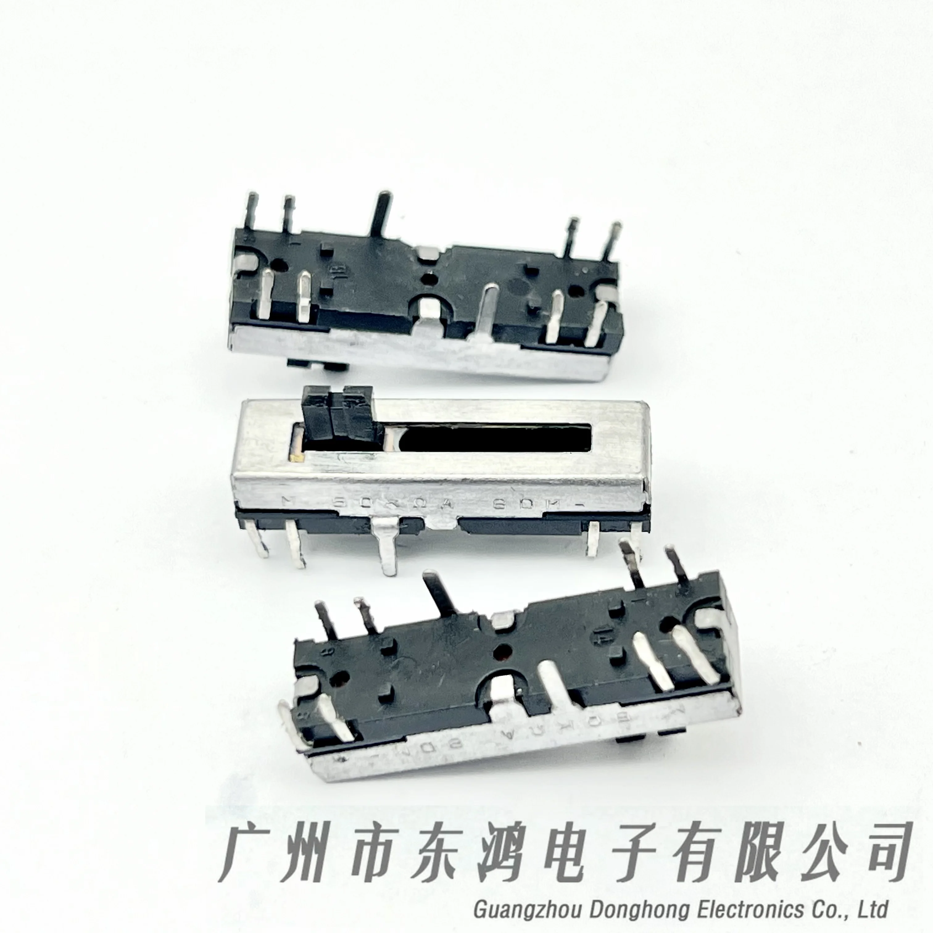 1PCS straight slide potentiometer dual-thrust A50k for  EFX8 thrust 30mm axis length 6mm