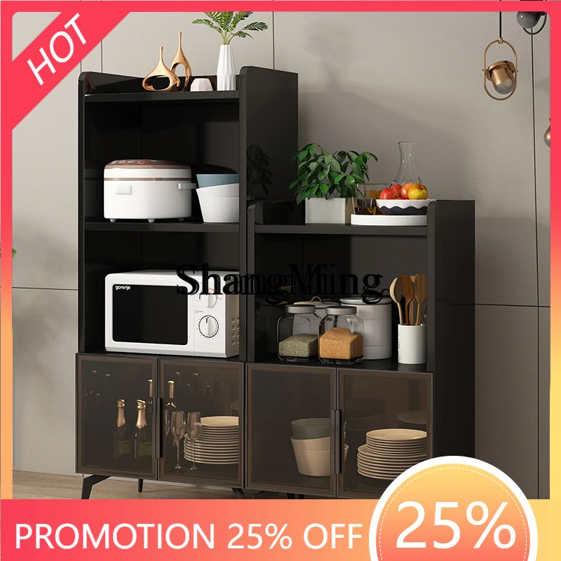 

SM Home Premium Exquisite Shelf Floor-to-ceiling multi-function cupboard with cabinet door Oven storage cupboard