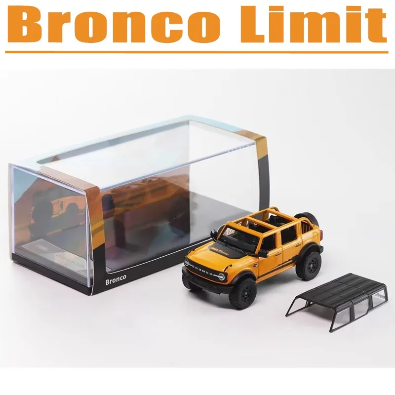 Shadow Pro 1/64 Bronco Limit Legering Speelgoed Motorvoertuig Diecast Metaal Model Geschenken