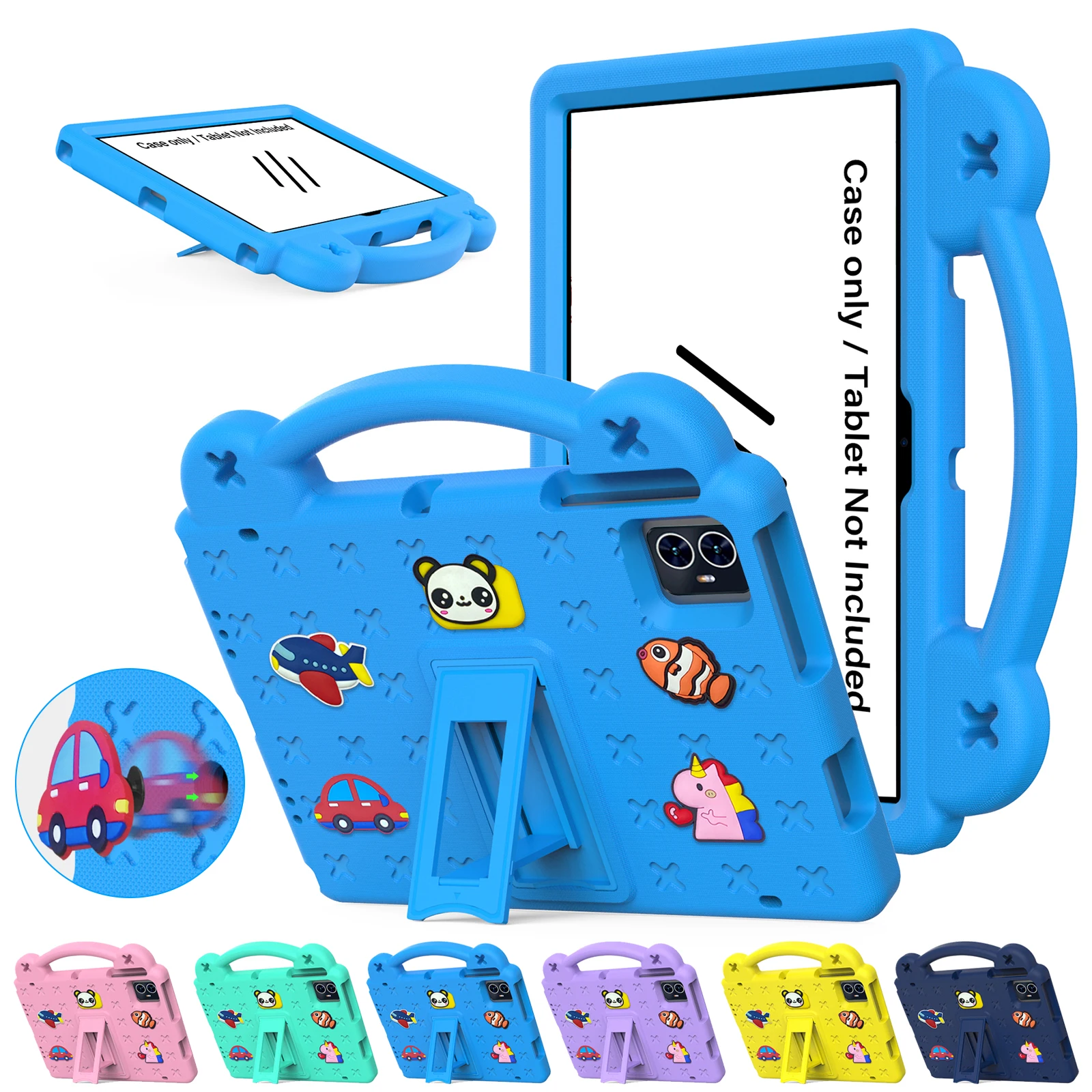 Fit For Walmart Onn 10.1in Gen 4 2024 100135925 Tablet EVA Stand Case/Strap