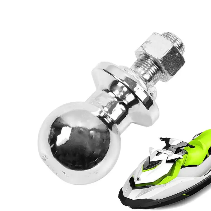 Bola de remolque para barco a Motor de 2 pulgadas, ATV, coche de playa, lancha, conexión de Kart, cabeza de bola, accesorios para remolque, bola de remolque de 50,8mm de diámetro