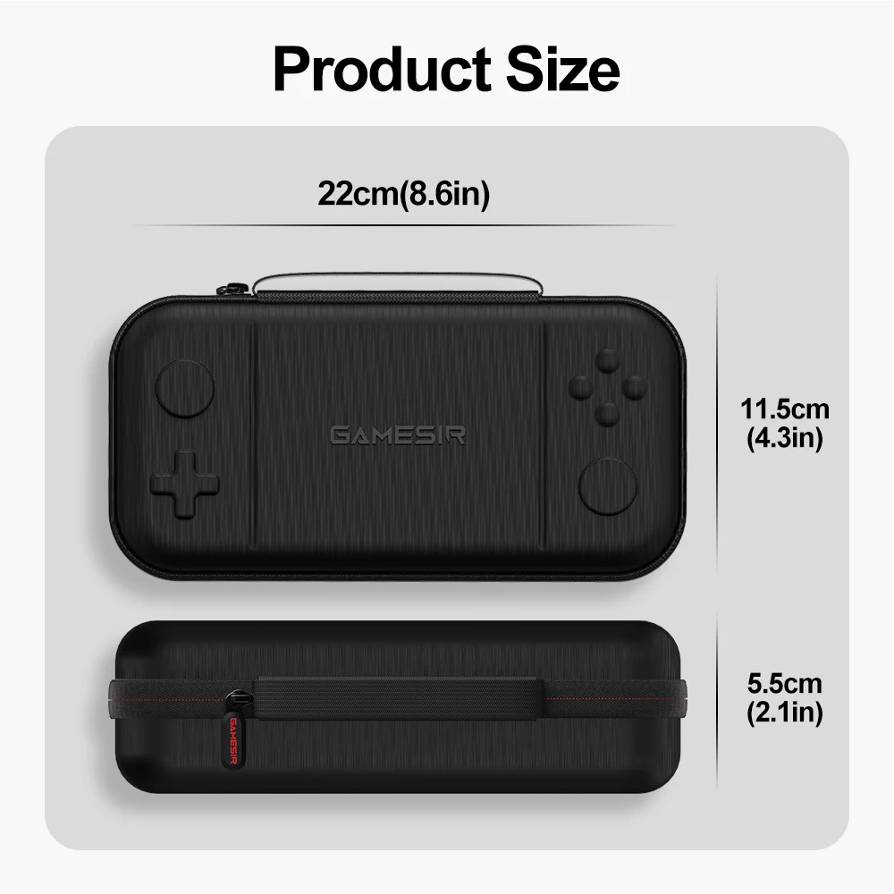 GameSir X5 Lite X5s X2s 타입 C 휴대용 케이스 X2s 블루투스 X2 프로 모바일 게임패드 보관 핸들 가방 보호 박스 썸네일 3