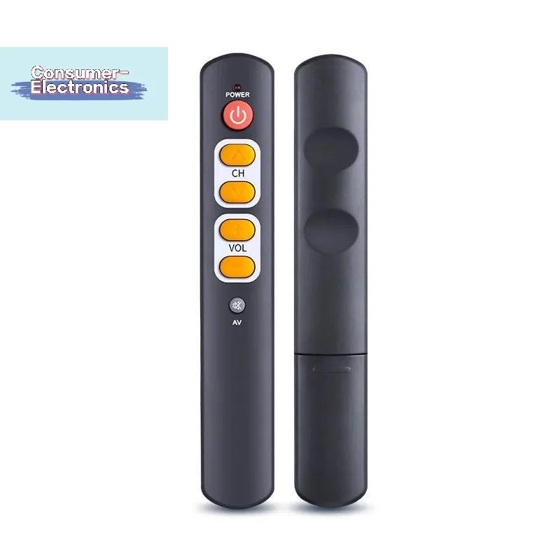 【1Pcs Smart Controller Universal Learning Remote Control With 6 Big Buttons For TV STB DVD DVB VCR Perfect Choice】