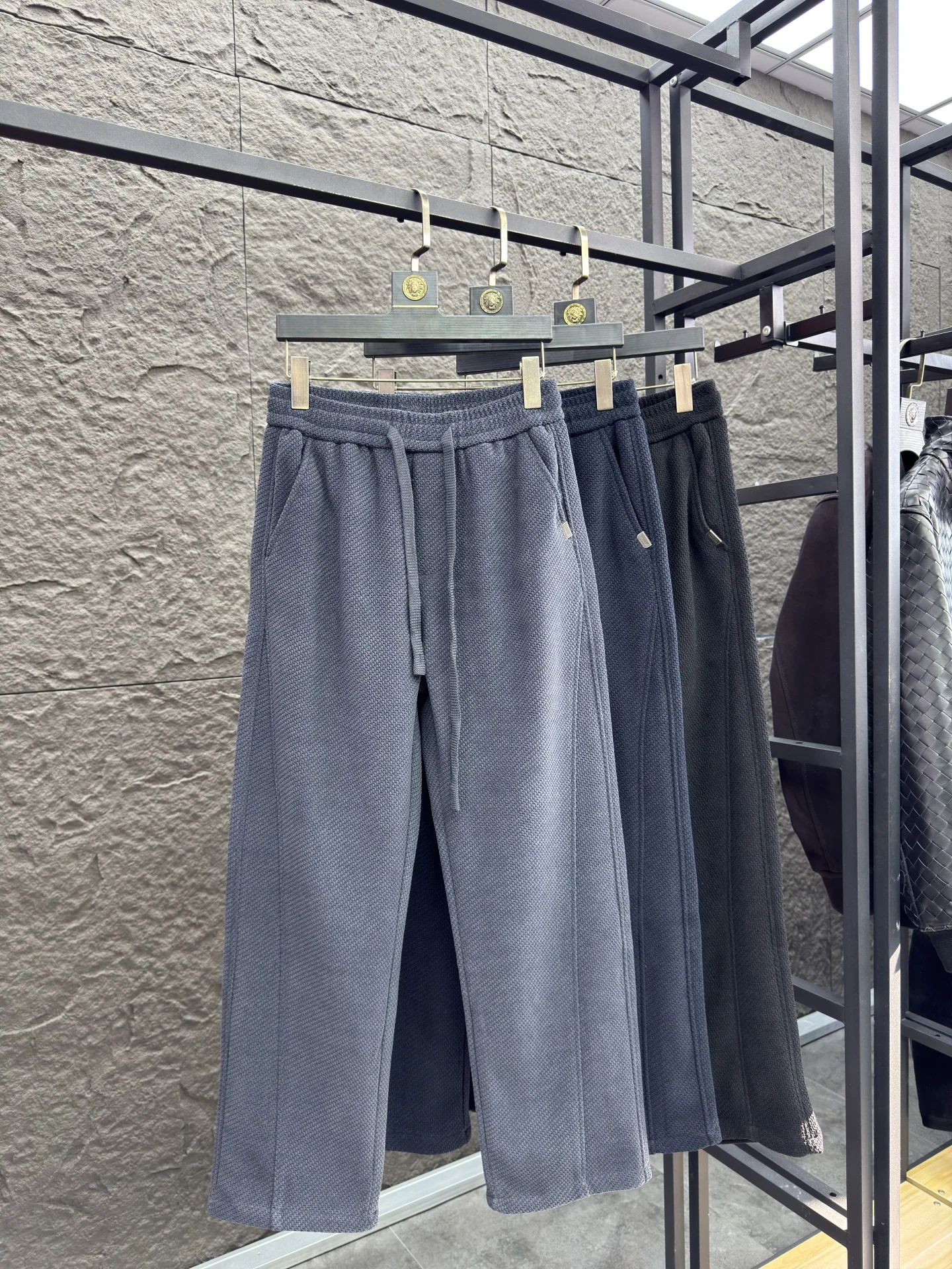 

Svip Men's Fce Lined Thiened Straight Leg Pants Winter Casual Trousers Comfortable Loose Fit Knife Design