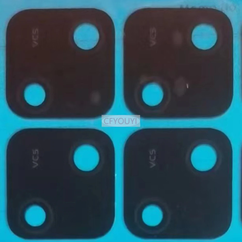 

1-10 наборов/партия, большой объектив задней камеры vivo S18, Новая задняя крышка объектива камеры с наклейкой, замена стеклянного объектива