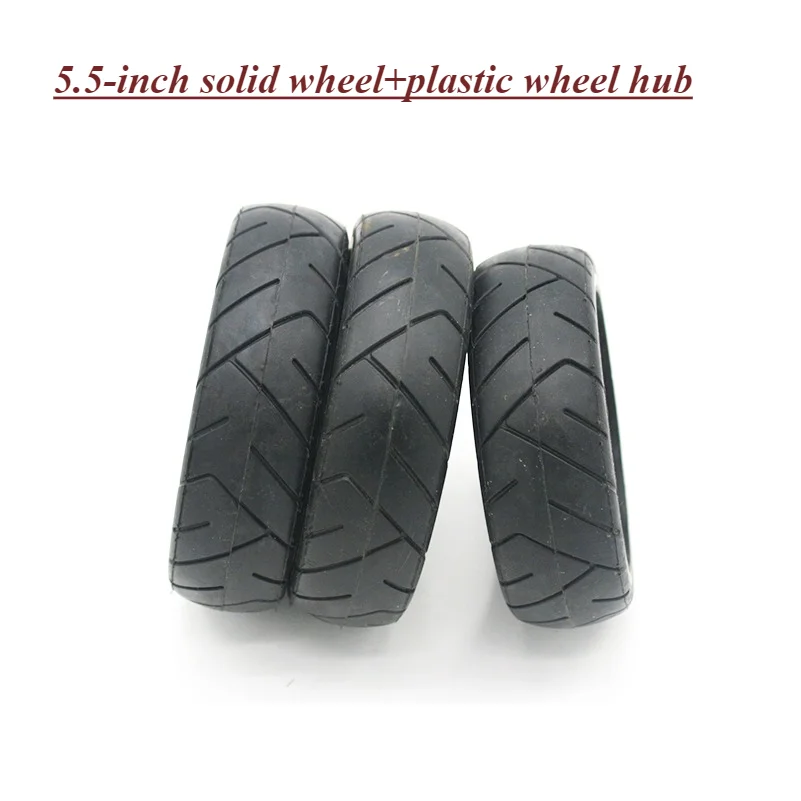 

5,5x2 сплошное колесо 5,5 дюйма быстрое колесо 5,5*2 сплошная шина с пластиковой ступицей для Fastwheel F0 аксессуары для электрического скутера