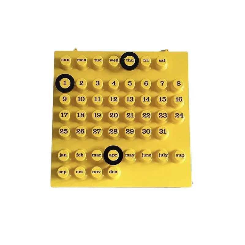 Personalized calendar retro creative perpetual calendar Internet celebrity ins style home decoration ornament desktop shooting