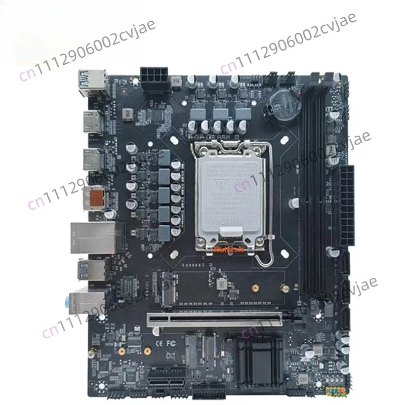 H610 desktop computer main board m.2 interface DDR4 memory LAG1700 pin cpui5 12400F 12100