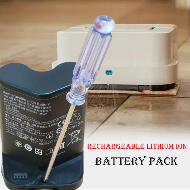 10.8V For iRobot Braava Jet M6 2200mAh/2600mAh/2900mAh3200mAh Rechargeable Li-ion Battery Pack Ultimate Robot Mop model ABL-C/M6 - Image 3