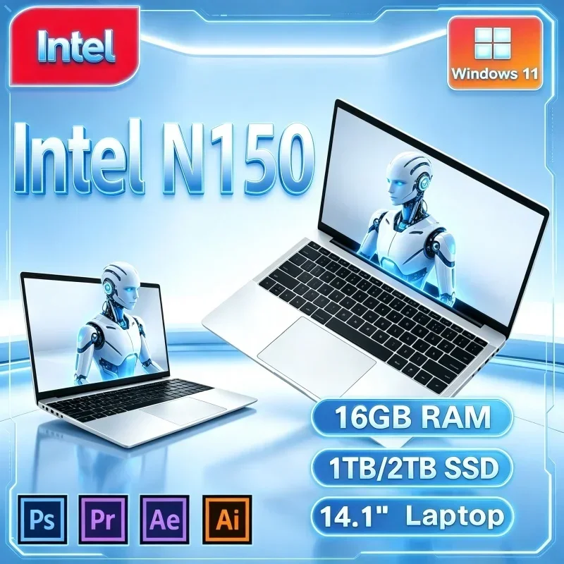 New Intel Core N150 2026 Laptop 14.1