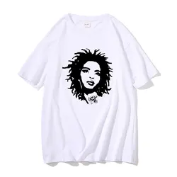 Rapper Lauryn Hill Who Else Wants To Enjioy Graphic T Shirts Men Women Hip Hop Vintage Tshirt Tops Short Sleeve Male Cotton Tees