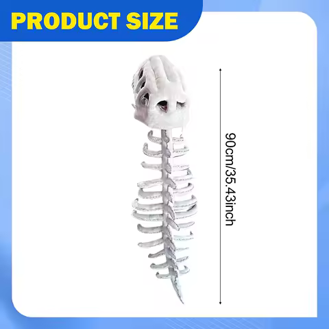 Dinosaur Skeleton Costume Set Funny Pretend Cosplay Mask Skeleton Spine for Masquerade Performances Outdoor Events Christmas