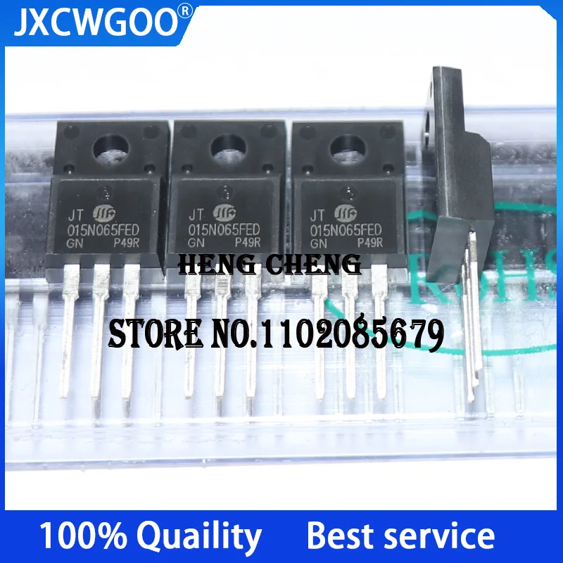 10PCS 100%New Original  JT015N065FED 015N065FED TO-220