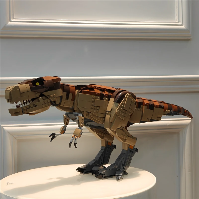 IN STOCK J61001 3508Pcs Tyrannosaurus Rex Model Building Blocks Dinosaur Bricks Compatible 75936 Toys For Children Gifts