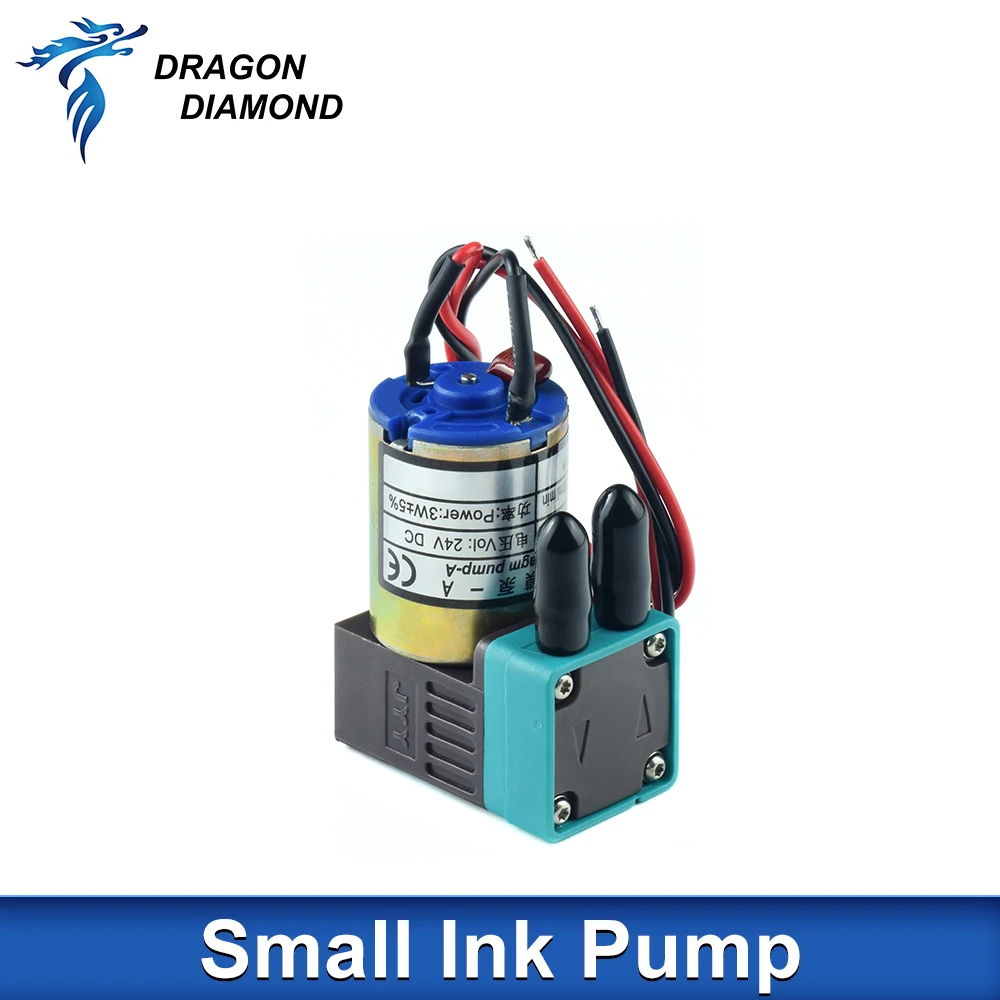 3W 24V Ink Pump for Galaxy Wit Color Infiniti Phaeton Solvent Plotter Printer UV 100-200ml/min Micro-Ink Pump