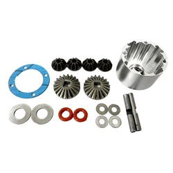 Rcgosfollow differenziale differenziale Set per LOSI Baja Rey 4WD 1/10 RC parti di aggiornamento per auto