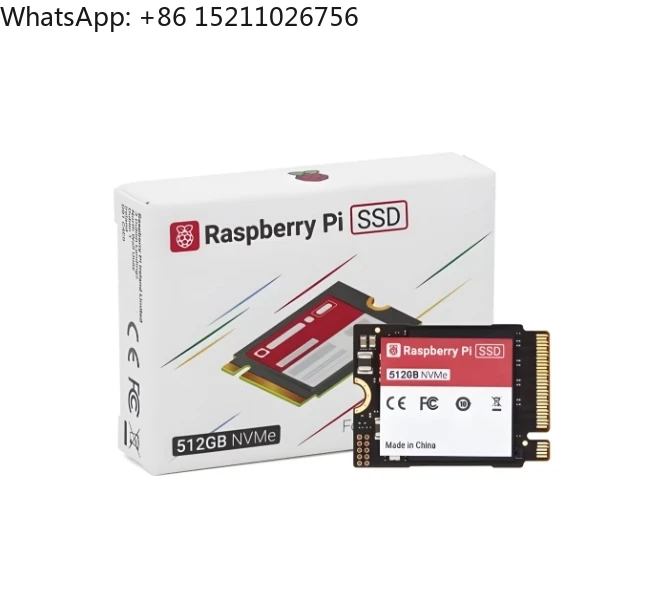 High-Speed 256GB/512GB Raspberry Pi SSD PCIe Gen 3 Standard Compliant for Raspberry Pi 5 Development Kits