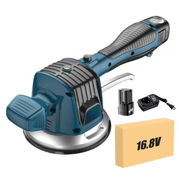 16.8V Professional Vibrator Auto Leveling Machine S Laying Handheld Vibrating Tiling Electric Paving R Tools